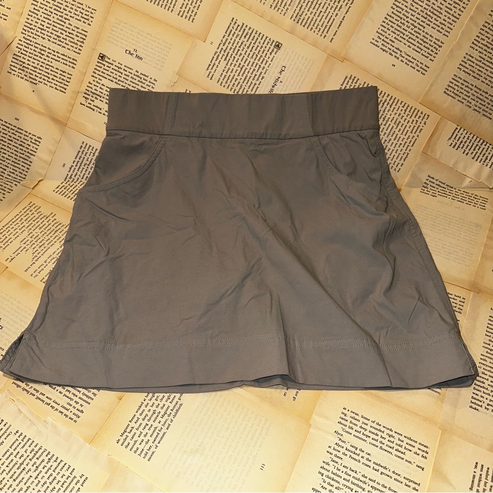 Women's Charcoal Skort